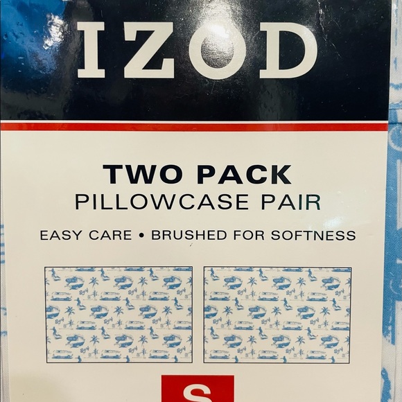🆕IZOD Surfer Pillowcase 2-Pack-NWT - Picture 3 of 14